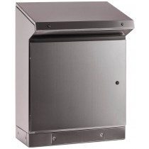 Banco a leggio a 2 ante cieche 980x800x400mm in acciaio INOX Zanardo LM8014A