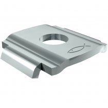 Rosetta sagomata HK 31 con foro 8.5mm per profili FLS Fischer00538663