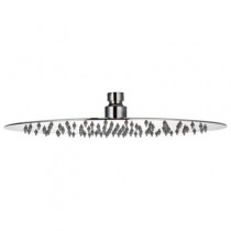 Soffione tondo slim Inox diametro 200mm altezza 2cm per doccia 83015T20