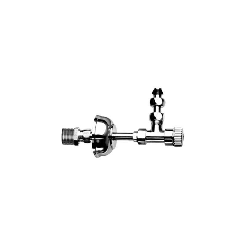 Rubinetto con cannuccia doppia per cassetta 1/2x3/8 20-25cm 023880403