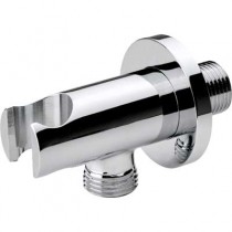 Duplex tondo con presa acqua 1/2-1/2  0250202