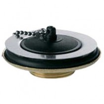 Piletta in ottone per lavatoio con tappo diametro 80mm 1"1/4 0291007