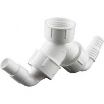 Attacco doppio per lavatrice e lavastoviglie 1" 1/4 WAVIN 0305902