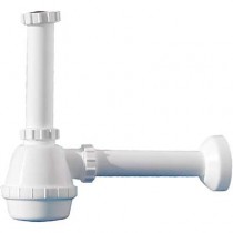 Sifone in PVC 1 via per lavello cucina 1"1/2 BONOMINI 0500008