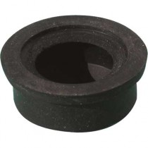 Morsetto in gomma nera per curve tecniche 32mm diametro 26mm 05148