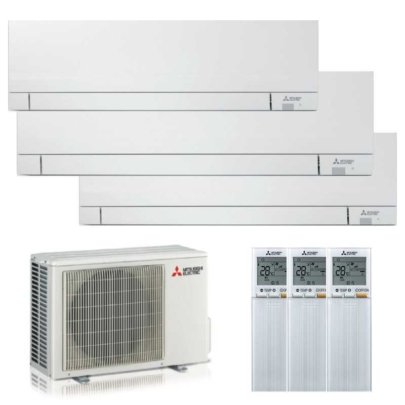 Kit Condizionatori Trial Split Inverter WiFi 9000+9000+12000 BTU Mitsubishi KIT MTSAY9+9+12