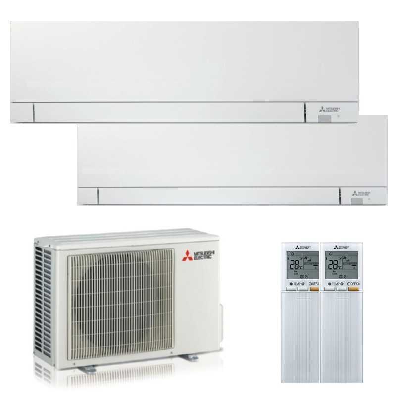 Kit Condizionatori Dual Split Inverter WiFi 9000+9000BTU Mitsubishi KIT MTSAY9+9