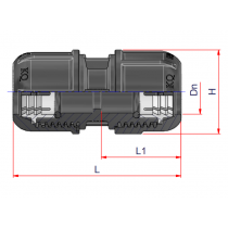 Riferimento dimensioni Accoppiatore KMAN