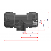 Riferimento dimensioni Raccordo KTF