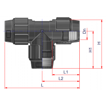 Riferimento dimensioni Raccordo KT