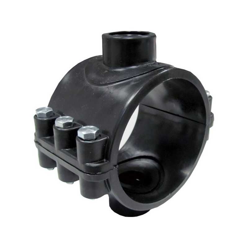 Presa a staffa semplice con diametro 40mm attacco 1" Nupi 10KPS4010