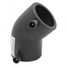 Gomito elettrosaldabile a 45 gradi diametro 63mm Nupi 12ECEM063