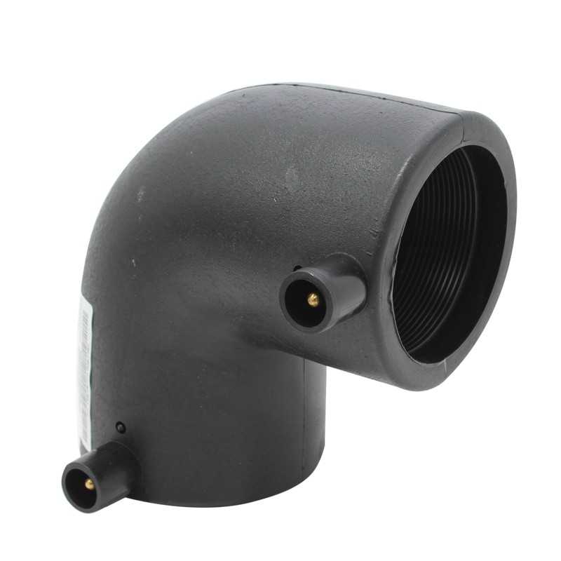 Gomito elettrosaldabile a 90 gradi diametro 75mm Nupi 12EGEM075