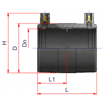Riferimento dimensioni manicotto EME Nupi