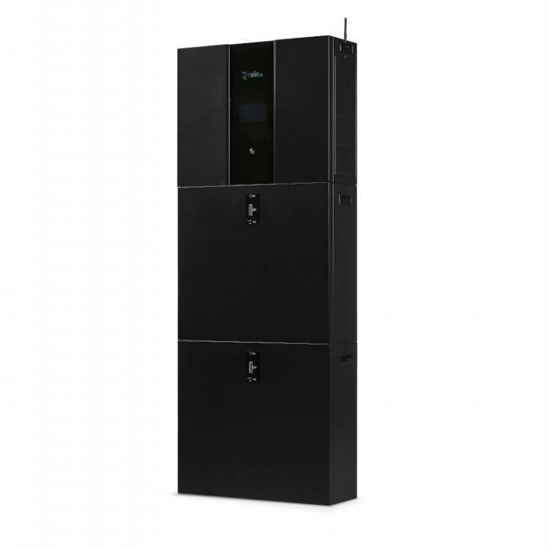 Inverter Ibrido ALL-IN-ONE Monofase 6kW + Accumulo 10 kW Riello Solartech