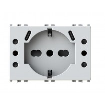 Presa P503 con USB C Bianco per Vimar Plana 4BOX 4BUSBP503.V14