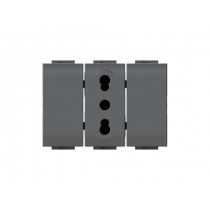 Bitappo Antracite compatibile con BTicino Living 4BOX 4B.L.BT