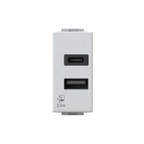 Caricatore USB 3.0 A Tipo A+C adatto per BTicino Light 4BOX 4B.N.USB.30