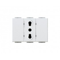 Bitappo Bianco compatibile con BTicino Living Light 4BOX 4B.N.BT