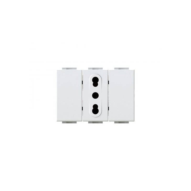 Bitappo Bianco compatibile con BTicino Living Light 4BOX 4B.N.BT