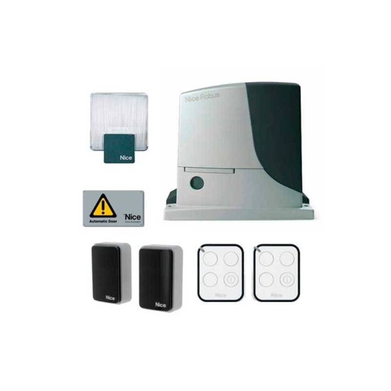 Kit bidirezionale cancello scorrevole fino a 1000 Kg Nice RB1000BDKCE