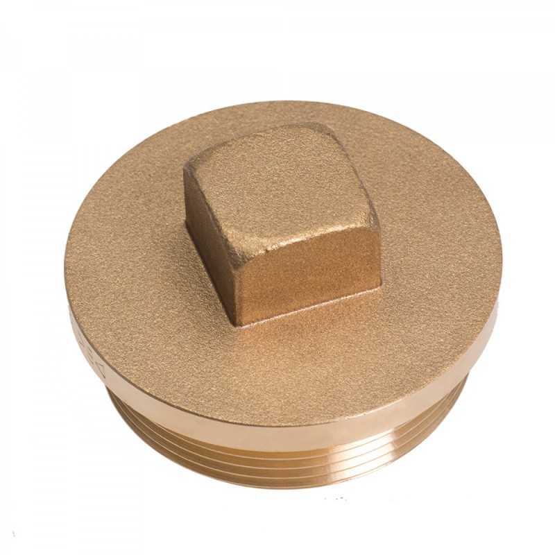 Tappo in ottone con quadro 1"1/4M IBP 8595 010000000