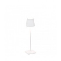 Lampada LED 3000K da tavolo dimmerabile Bianca POLDINA MICRO 1.6W IP65 ZAFFERANO LD0490B3