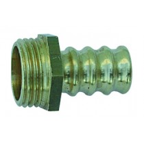 Raccordo portagomma semplice per gas con attacco M 1/2" 423-806-M