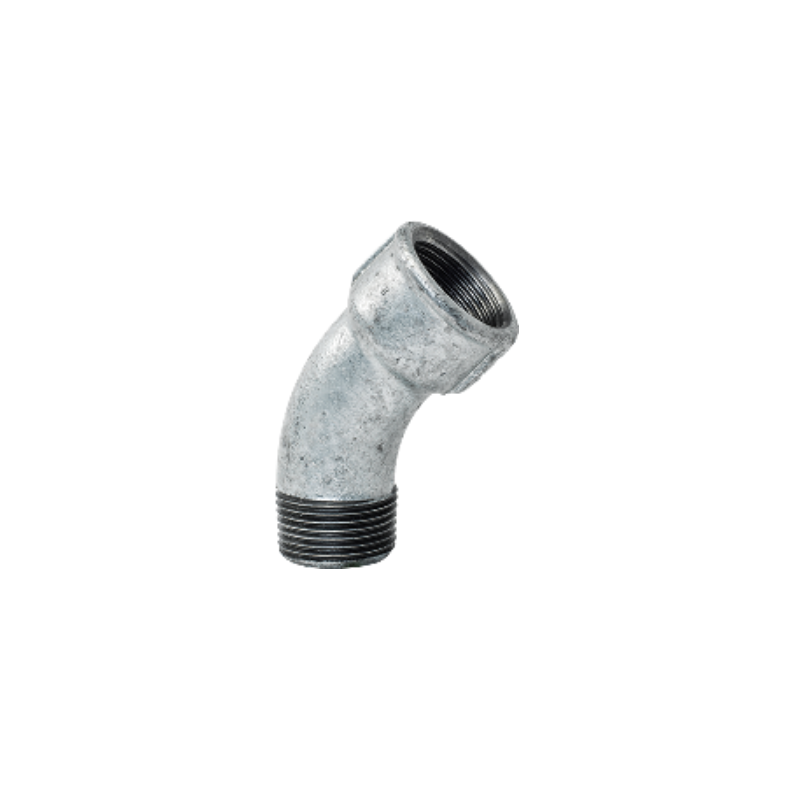Curva a 45 gradi in ghisa zincata 3/4" Maschio Femmina GEBO 40-5G