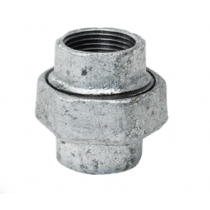 Bocchettone a sede conica in ghisa zincata 3/8" Femmina Femmina GEBO 340-3G