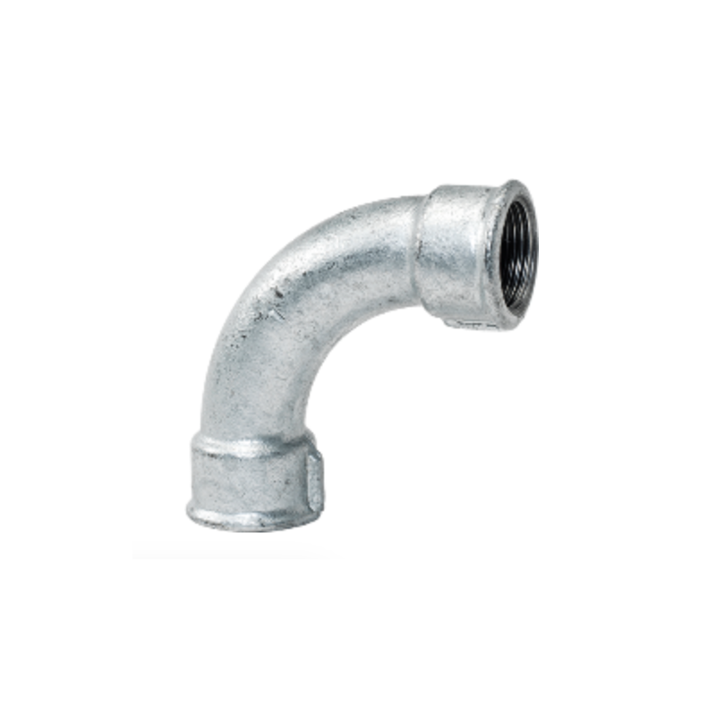 Curva lunga 90 gradi in ghisa zincata 1" e 1/4 Femmina Femmina GEBO 2-7G