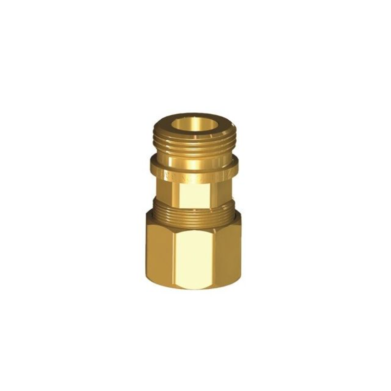 Raccordo rapido Inox filettato Maschio 3/4" x 16mm per tubi solari ARMAFLEX DUOSOLAR ARMACELL SO-SDN16-F3/4