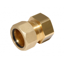 Raccordo rapido Inox filettato Femmina 3/4" x 16mm per tubi solari ARMAFLEX DUOSOLAR ARMACELL SO-SDN16-I3/4