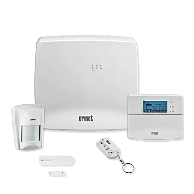 Kit allarme wireless multifunzione con comunicatore GSM/IP integrato Urmet 1051/911
