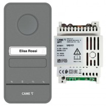 Kit citofono base esterno fino a 4 derivati Free LHS sistema X1 con alimentatore BPT 8K40CA-029 alimentatore
