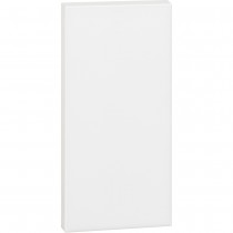 Cover per falso polo 1 modulo BTicino Living Now Bianca KW8100