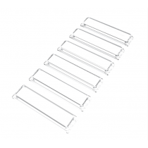 Kit 6 pulsanti singoli con portanome e protezione per posti esterni LHS PS BPT 840XA-0010