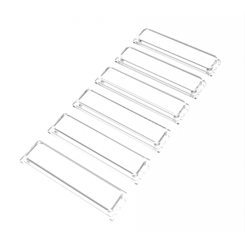 Kit 6 pulsanti singoli con portanome e protezione per posti esterni LHS PS BPT 840XA-0010