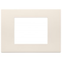 Placca in tecnopolimero 3 moduli Vimar Linea Canapa 30653.01