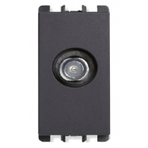 Presa TV-SAT diretta tipo Femmina Antracite 0.5dB Simon Nea URMET 10407