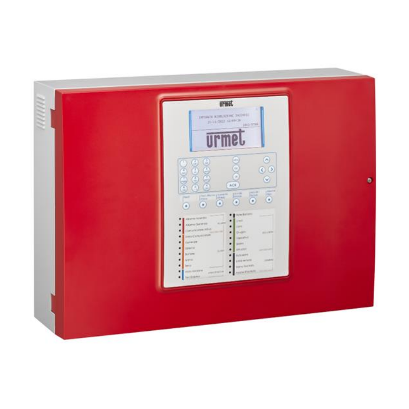 Centrale antincendio digitale a 1 linea loop display a colori Serie 500 URMET 1043/550A Profilo