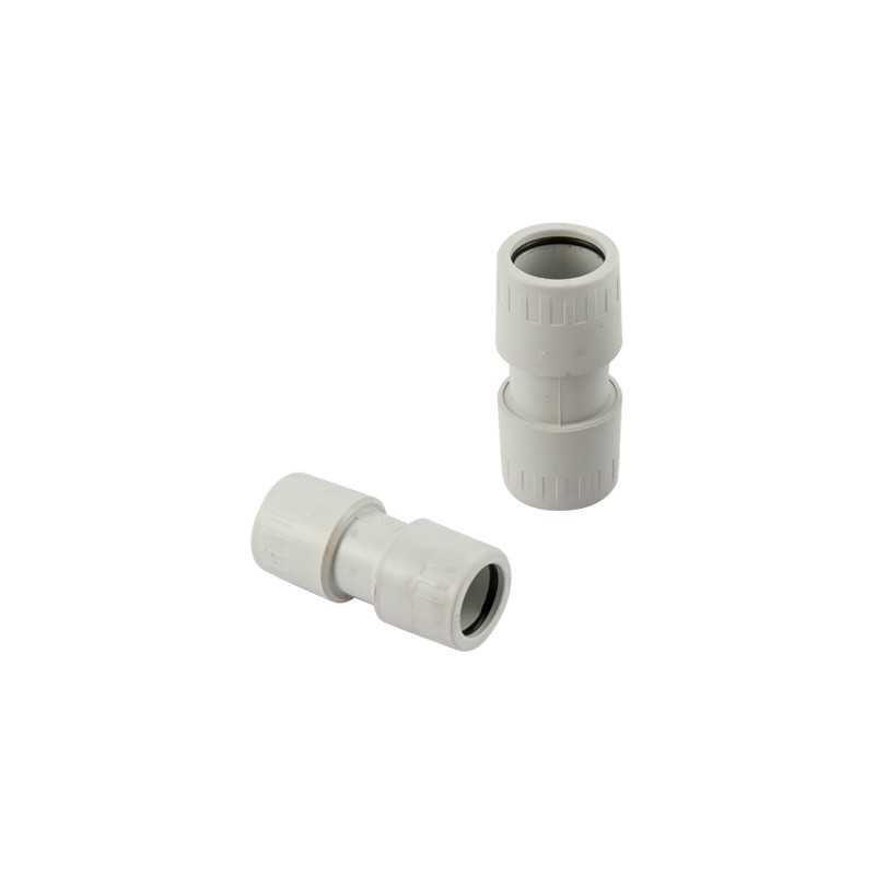 Manicotto tubo-tubo diametro 20mm IP65 in tecnopolimero Master MTT2020