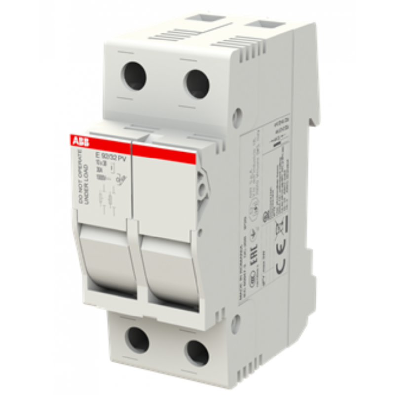Sezionatore E92/32 PV 2P 32A per impianti fotovoltaici fino a 1000V CC ABB M204703