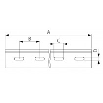 Distanza e dimensioni fori