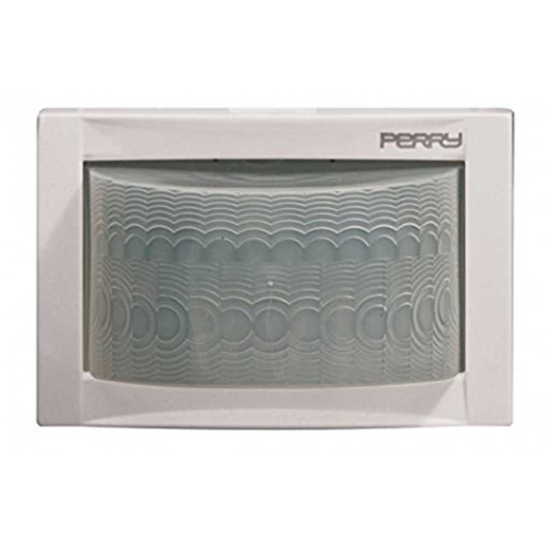 Rilevatore di movimento con sensore presenza IP40 3 moduli Perry 1SPSP040