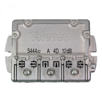 Derivatore a 4 vie sistema EasyF derivazione 12dB Televes 544402