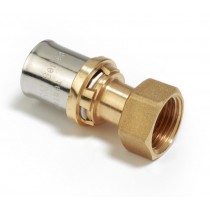 Raccordo con calotta a sede filettata femmina 1/2" 16x2mm Giacomini RM179Y053