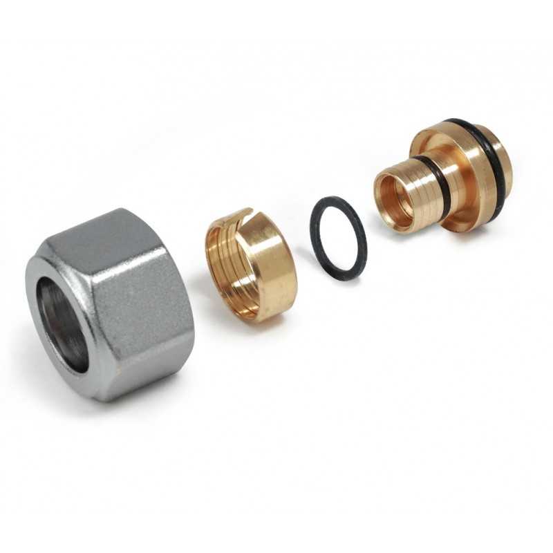 Adattatore per tubi in plastica o multistrato 16x20x2.8mm Giacomini R179MX038