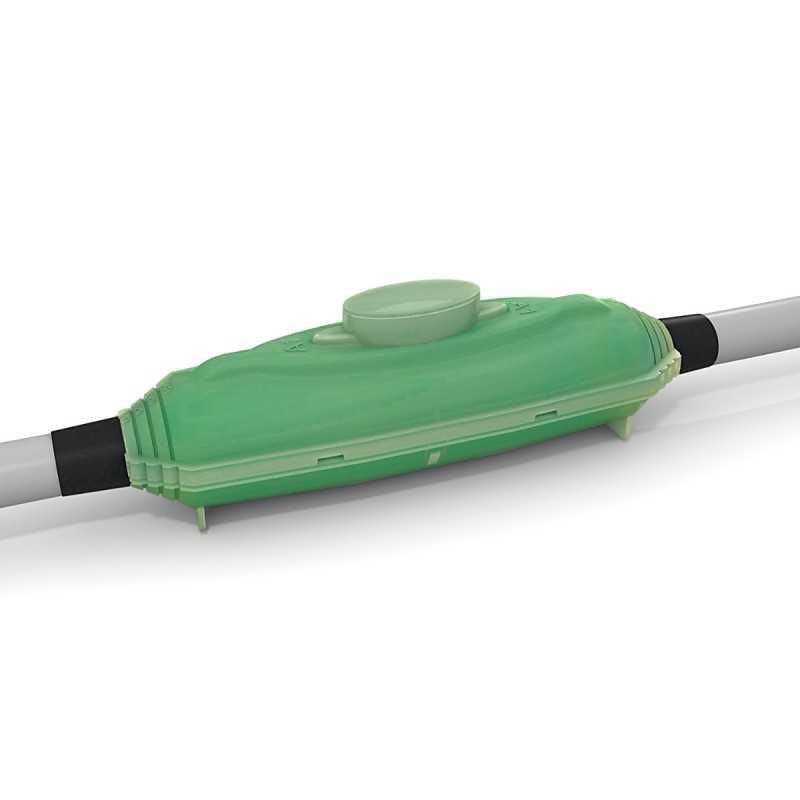 Giunto in linea in resina poliuretanica per cavi 1kV diametro 8-26mm ETELEC SKGL00