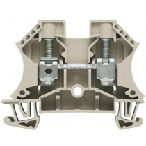 Morsetto passante Beige 10mm2 1000V 57A collegamento a vite WEIDMULLER 1020300000